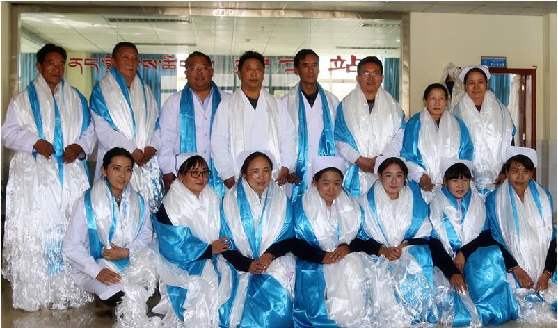 西藏山南市藏医医院治未病科举行开业仪式