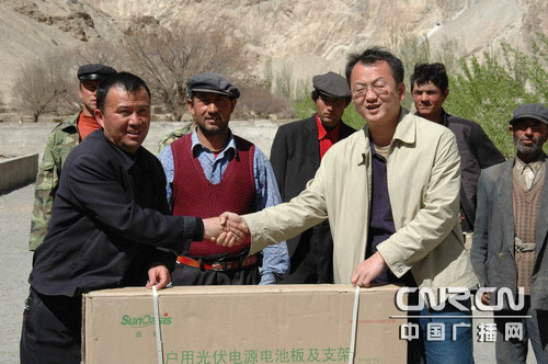 中国联通喀什分公司村村通工程建设侧记